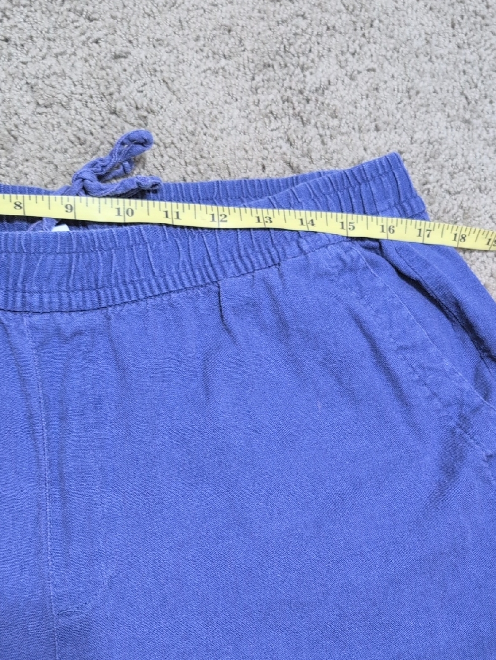 Old Navy High Waist Linen Blend Pull On Pants Size Large - Picture 6 of 11